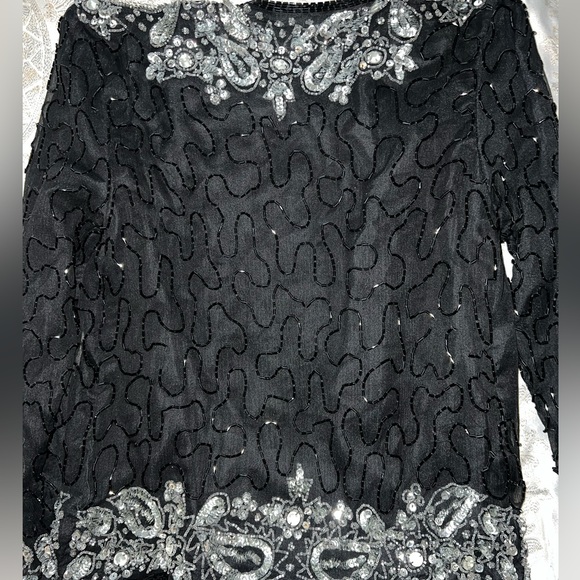 Vintage short bedazzled jacket - Picture 6 of 7